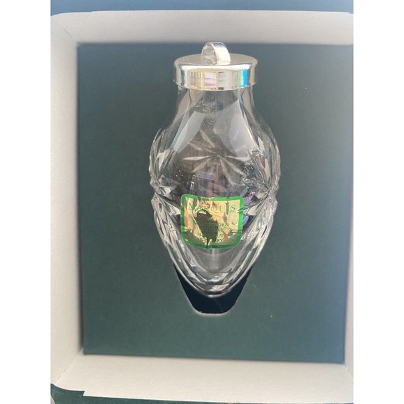 Waterford Crystal Ornament Marquis Teardrop 4 Inch Hand cut Hungary 1995 - Picture 2 of 6